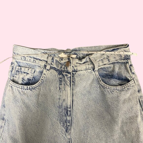 🔥 Soulofmu Light Wash Distressed Wide Leg Jeans – Size M 🔥 - Picture 6 of 10